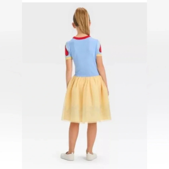 Disney Princess Girls Toddler Cosplay Dress Snow White Yellow size small NEW - Picture 2 of 9